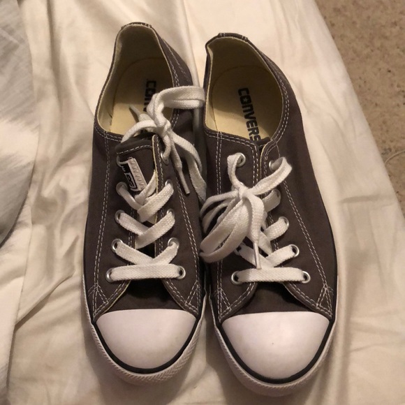 converse grey low top